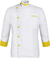 Men's Chef Coat Full Sleeve Jacket Multicolored Strip Exclusive Chef Jacket Size (XS-6XL)