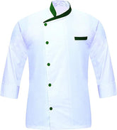 Men's Chef Coat Full Sleeve Jacket Multicolored Exclusive Chef Jacket Size (XS-6XL)