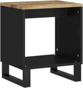 Coffee Table Natural Mango Wood and Black350640
