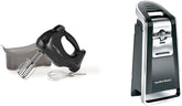 Hamilton Beach Electric Hand Mixer (62692) and Automatic Can Opener (76606ZA) Bundle