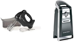 Hamilton Beach Electric Hand Mixer (62692) and Automatic Can Opener (76606ZA) Bundle