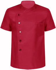 Modern Chef Work Uniform Half Sleeves RU-01 Chef Coat.