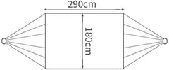 Outdoor Hammock Anti-Rollover Travel Camping Portable Hammock Hanging Chair Outdoor Portable Camping Travel Equipment(Green,290 * 180cm)