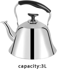 Kettle Stainless Steel Skirt Pot Kettle Beeping Electric Kettle Home Hotel Canteen Large Capacity Electric Kettle(2L)