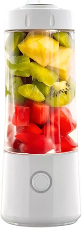 Compact High-Speed Portable Blender & Juicer – USB Powered Fruit Blender and Personal Food Processor with 18000rpm Motor, 400ml Capacity, Stainless Steel Blade, Dual Battery (5 pcs)