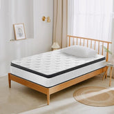 12 Inch Queen Mattress, Queen Size Mattress in a Box,Modern Memory Foam Hybrid Mattresses, Pillow Top Bed Mattress w/ Breathable Comfortable for Sleep,RV Medium Firm for Lumbar Support (12'' Queen)