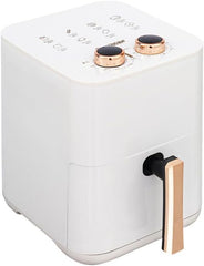 Air Fryer Oven, Dual Basket, 10.6 Quarts, White