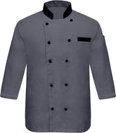 Men's Chef Coat Full Sleeve Jacket Multicolored Exclusive Chef Jacket Size (XS-6XL)