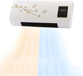 1800W Wall Mounted Heater,Portable heater Fan for Bedroom,Mini heater Portable Fans for with Remote Control