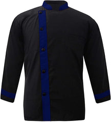 Men's Chef Coat Full Sleeve Jacket Multicolored Strip Exclusive Chef Jacket Size (XS-6XL)