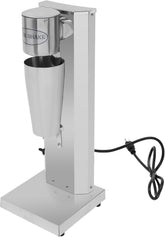 Electric Drink Mixer 2-Speed Milkshake Maker & Milk Frother with 0.8L Stainless Steel Cup 16000 RPM for Shakes Lattes Smoothies & Protein Drinks