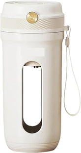 Portable Electric Blender with 4/10 Blades - 350ML USB Rechargeable Smoothie Juicer Cup Fruit Mixing(4 Blades 1500mAh)