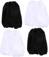 Zerodeko 4pairs Arm Oversleeves for Kitchen and Housework Elastic Design Easy to Wear for Cooking Cleaning Gardening and Daily Tasks