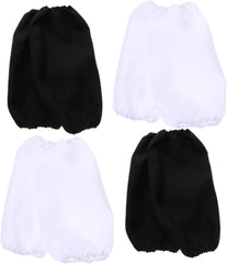 Zerodeko 4pairs Arm Oversleeves for Kitchen and Housework Elastic Design Easy to Wear for Cooking Cleaning Gardening and Daily Tasks