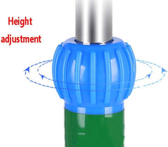 Multifunctional Storage Trolley,Household Serving Cart Hospital Adjustable Height Deluxe Drip Stand Hanging Bottle Rack, 4 Hooks, 5 Universal Wheels, Stainless Steel Movable Hand Trucks,Style-1