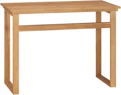 Desk, Computer Desks Study Tables Writing Desk Work Table for Home Bedroom Office Indoor 39.4"x17.7"x29.5" Solid Teak Wood