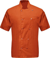 Men's Chef Coat Half Sleeve Jacket Multicolored Exclusive Chef Jacket Size (XS-6XL)