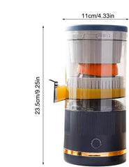 Automatic Separation Juicer,Electric Citrus Juicer,Portable Citrus Juice Press,Easy to Clean,Easy to Use, 401ml-600ml,For Lime, Orange, Grapefruit(A)