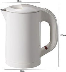 Electric Kettle 304 Stainless Steel 800W 0.6L Automatic Power Off Anti-Dry Protection Small Power Double Insulation Electric Kettle Cup