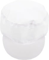 Chef Hat for Men Women White Food Industry Working Cap Dust and Oil Resistant Cooking Kitchen Hat Comfortable Breathable Design for Restaurant