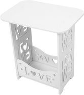 ABOOFAN Modern Wooden Nightstand Minimalist Bedside Table Ample Space for Bedroom and Living Room Compact and Elegant Design for Spaces for Storing Lamps and Decor