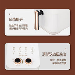 Air Fryer Oven, Dual Basket, 10.6 Quarts, White