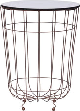 Coffee Table Gold Ø 15.7"