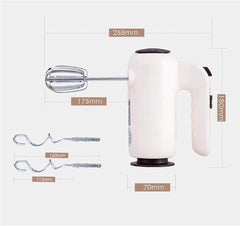 Egg Beater- Hand Mixer with Advantage Electric Handheld Mixer with Turbo and Easy Eject Button, Includes Storage Case Beaters Dough fine