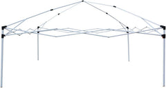 10x10ft Pop Up Canopy Outdoor Portable Folding Instant Lightweight Gazebo Shade Tent w/Adjustable Height, Wind Vent, Carrying Bag (White)