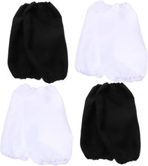 Garneck 4 Pairs Oversleeves for Cooking Cleaning Reusable Arm Sleeves with Elastic for Men Women for Pet Care and Daily Housework