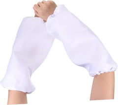 GANAZONO 4pairs Oil Arm Sleeves Reusable Protective Oversleeves for Cooking Cleaning and Gardening Elastic Cuffs for Men and Women