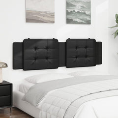 Headboard Cushion Black Bed Footboards Upholstered Headboards Bed Headboards for Bedroom 72" Faux Leather