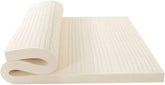 Latex Mattress 100×90cm(39×35inch), 100% Natural Latex Mattresses Breathable Comfort & Durable, Mattress Latex Queen, Natural Rubber Pure Mattress Thickened Home Bedroom Cushion,1in