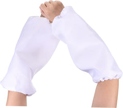Healifty Kitchen Arm Sleeves Covers 4 Pairs Oversleeves for Cooking Cleaning Oil Proof Reusable Waterproof for Men Women