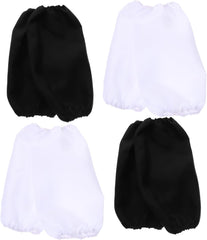 Zerodeko 4 Pairs Reusable Kitchen Arm Sleeves Oil Oversleeves for Cooking and Cleaning Protective Covers for Home Oversleeves