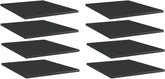 Tidyard 8 Piece Bookshelf Boards, Engineered Wood Replacement Panels, Display Stand Shelves for Bookcase Storage Cabinet Shelf Unit 15.7 x 19.7 x 0.6 Inches (W x D x H)