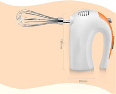 Hand Mixer Electric, Hand Mixer with Turbo Handheld Kitchen Mixer Includes Beaters, Dough Hooks and Storage Case fine