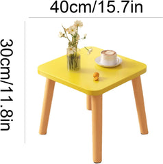 Density Fiberboard Coffee Table Square Coffee Table Bedroom Balcony Coffee Table Multi-Function Coffee Table