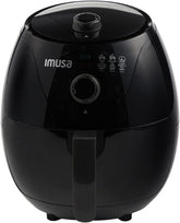 IMUSA 3.3qt Electric Air Fryer, Black
