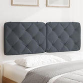 Headboard Cushion Dark Gray 53.9" Velvet Twin headboard Easy to assemble Full size headboard Suitable for bedrooms and your beautiful queen size bed.