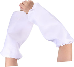 Gatuida 4pairs Arm Sleeves for Kitchen Work Cooking Cleaning and Gardening Black White Oversleeves for Daily Household Tasks