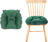 Ibluelover Chair Cushion with Ties Non Slip Square Seat Cushions Thick Chair Pad Memory Foam Comfort Soft Chair Cushion for Dining Living Room Office Kitchen Patio