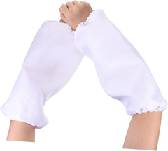 Elastic Cuff Waterproof Oversleeves 4 Sets for Kitchen Dishwashing Home Cleaning