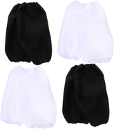 Cabilock 4 Pairs Oil Arm Sleeves Reusable Oversleeves for Cooking Cleaning and Dishwashing Elastic Cuff Design of Each for Home Kitchen Use