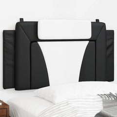 SKM Headboard Cushion Black and White 100 cm Faux Leather (Weight-8KG)