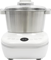 Electric Dough Maker, 5L Dough Mixer with Egg White Separator&Measuring Spoon Pizza Bread Flour Kneading Machine with 5-40min Time Setting Stainless Steel Blender Dough Whisk for Baking Bread&Pizza
