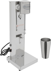 650ML Single-head Milkshake Machine, 180W Electric Milk Shake Machine, Straw Steel Stand Mixer,for Snack Bar,Cold Drink Store, Milk Tea Store (U.S. plug 110V)
