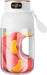 Portable Electric Fruit Juicer Machine - Bidirectional Spiral Juice Maker with Separation Home Use