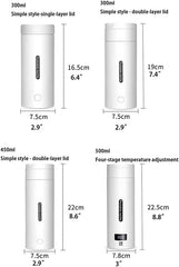 Electric Kettle Small Electric Kettle Travel Water Kettle with Unique Vent Hot Water Boile Touch Switch Electric Kettle Fast Boil Portable