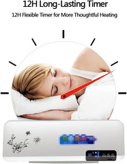 Wall Mount Heater 2000W Heating Portable Heater With 12H Timer Control 3-level adjustment,For Bedroom Living Room Bathroom